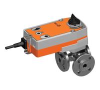 Belimo Vanne De Régulation 3 Voies DN25 Bride Kvs10 24-125VDC/24-240VAC Cas De Défaillance NO 75s 2 Points 10Nm IP54 R7025R10-B2/NRFA-O