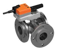 Belimo Vanne De Régulation 3 Voies DN50 Bride Kvs25 24VAC/DC 35s 2-10V 10Nm IP54 R7050R25-B3/NRC24A-SR