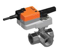 Belimo Vanne De Régulation 3 Voies Rp1-1/4 Kvs16 100-240VAC 90s 2/3-Point 10Nm IP54 SPDT R3032-16-S3/NR230A-S