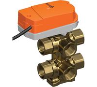 Belimo Vanne De Régulation 6 Voies Rp1/2 Kvs0.4/0.63 24VAC/DC 75s MP-Bus 1Nm IP40 Borne R3015-P4-P63-B1/CQ24A-MPL-T