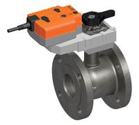 Belimo Vanne De Régulation DN100 Bride Kvs160 24VAC/DC Cas De Défaillance NC/NO 150s 0-10V 40Nm IP54 R6100W160-S8/GRK24A-SZ-5
