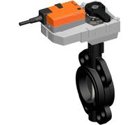 Belimo Vanne Papillon DN25/PN16 Wafer 120-240VAC/DC Ouvert/Fermé GGG40 EPDM IP54 ISO 5211 150s 40Nm D625N/GR230A-5