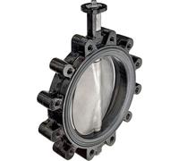 Belimo Vanne Papillon DN300/PN16 Lug GGG40 EPDM Engrenage À Vis Sans Fin D6300WL/ZD6N-S150