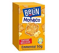 BELIN - Berlin Crackers Monaco Emmental 50G - Lot De 4 - Offre Special