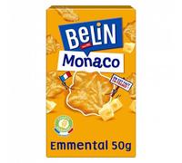 BELIN - Berlin Crackers Monaco Emmental 50G - Quatre Articles