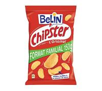 BELIN - Chipster L'Original Maxi, Chips croustillantes et savoureuses, Sachet 150G - Lot de 4
