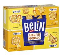 Belin Crackers assortiment monaco lot aperitif 340 gr