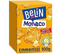BELIN - Crackers Monaco Emmental 100G - Lot De 3 - meilleure offre