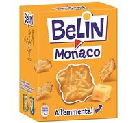 Belin - Crackers Monaco Emmental 50g - Lot De 5 - Livraison Rapide en France - Prix Par Lot
