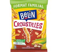 BELIN - Croustilles Cacahuetes Format Familial 138G - Lot De 2