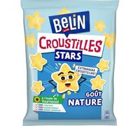 BELIN - Croustilles Stars Nature 90G - Lot De 4 - Vendu Par Lot
