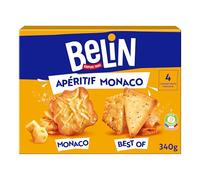 Belin Crackers assortiment monaco lot aperitif 340 gr