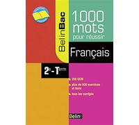 BELINBAC 1000 MOTS POUR REUSSIR 2008