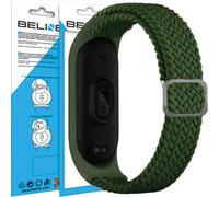 Beline Mi Band 7/6/5 Bracelet textile vert
