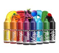 Belissia Colorant alimentaire - 8x10ml liquide & très concentré - colorant alimentaire pour la pâtisserie, la cuisine, le fondant & les desserts - vegan, fort pouvoir colorant, goût neutre