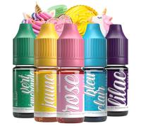 Belissia Colorant alimentaire Licorne - 5x10ml liquide & très concentré - colorant alimentaire pour la pâtisserie, la cuisine, le fondant & les desserts - vegan, fort pouvoir colorant, goût neutre