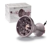 Belissima Diffuseur Sèche Cheveux Professionnel - Design Ergonomique - Gris Rose - Définition Boucles, Chaleur Homogène, Volume, Souplesse Cheveux - Séchage Doux, Rapide - Accessoire Coiffure