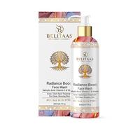 Belitaas Radiance Boost Facewash, Brightening and Clarifying Cleanser (Non Irritating), 200ml, Vitamin C, E, Salicylic Acid | Plant Based | Sulphate Free