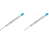BELIUS Recharge stylo bleu 0,8 mm Boîte de 3 recharges (Lot de 2)