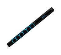 BELIUS Stylo legacy aluminium design cercles bleu corps noir encre couleur bleue boîte design