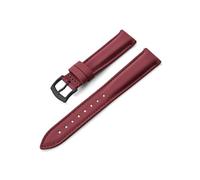 Belivceng Bracelet de montre en toile de voile - Bracelet de sport étanche 18 mm, 19 mm, 20 mm, 22 mm - Accessoire universel,Rouge-Noir,19 mm