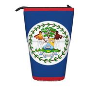 Belize Drapeau Extensible Stand Crayon Pochette Multi-Design Oxford Tissu Réglable Hauteur Multi-Usages Cosmétique Sac Cosmétique
