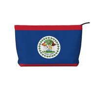 Belize Trousse à maquillage tendance en velours côtelé avec fermeture éclair, convient pour les voyages, le camping et une utilisation quotidienne