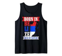 Belizean Pride Born in Belize Loud by Nature Débardeur