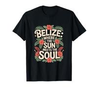 Belizean Pride « Where The Sun Meets The Soul » Belize T-Shirt