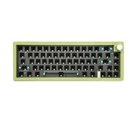 BELJE Clavier filaire GMK67 compact mécanique rétroéclairé RVB 2,4 G, clavier de jeu portable 67 touches avec bouton multimédia, fournitures de bureau pour salle de jeux, maison, 15,755,911,97 cm