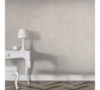 Belka B11 Papier peint beige brillant, pur coton et pierre de mica minérale, autocollant, isolation thermique et acoustique, moderne et élégant, à faire soi-même, écologique et naturel, env. 10,5 m²