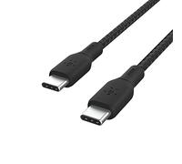 Belkin 100w USB-C to USB-C Braided Cable 2M Black