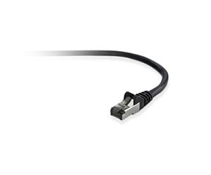 Belkin 2m Cat5e STP câble de réseau Noir U/FTP (STP)