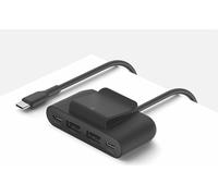 Belkin 4-Port-USB Splitter 2mKab 2xUSB-C/2xUSB-A sw BUZ001bt2MBKB