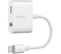 BELKIN Adaptateur audio + Lightning - 3,5 mm - Blanc - Iphone 7 7+ SE 6S 6S+