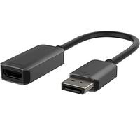 Belkin Adaptateur HDMI vers DisplayPort, convertisseur DP 1.2 vers HDMI 2.0 pour moniteurs 4K 60 Hz avec compatibilité HDR 10, HDCP 2.2 et unidirectionnel AVC011