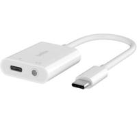 Belkin RockStar USB-C vers jack de casque / adaptateur de charge - USB / audio