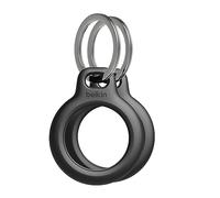Belkin Anneau de protection avec attache en métal (protection pour AirTag, accessoire résistant aux rayures, pack de 2, noir) Pour Écouteur, Cas