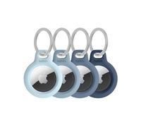 Belkin Anneau de Protection avec Attache en métal (Protection pour AirTag, Accessoire résistant aux Rayures) - Bleu