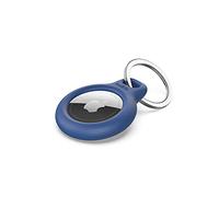 Belkin Anneau de protection avec attache en métal (protection pour AirTag, accessoire résistant aux rayures, bleu)