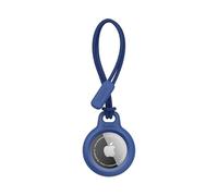 Belkin Anneau de protection avec cordon d'attache (protection pour AirTag, accessoire résistant aux rayures, bleu)