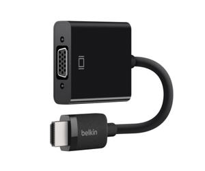 Belkin AV10170BT câble vidéo et adaptateur 2,5 m VGA (D-Sub) HDMI Type A (Standard) Noir