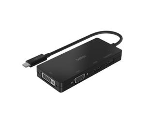 Belkin AVC003BTBK station d'accueil Avec fil USB 3.2 Gen 1 (3.1 Gen 1) Type-C Noir