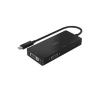 Belkin AVC003BTBK Station d'accueil USB 3.2 Gen 1 Type-C, Sorties DVI, DisplayPort, HDMI, VGA, Résolution Max. 3840x2160, Compatible Windows/macOS