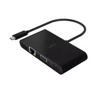Belkin CONNECT multimédia et adaptateur de charge - USB-C - VGA, HDMI - 1GbE