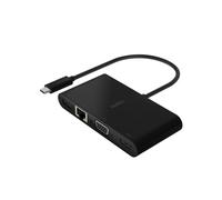 Belkin CONNECT multimédia et adaptateur de charge - USB-C - VGA, HDMI - 1GbE