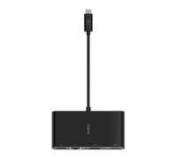Belkin Adaptateur multiport CONNECT USB-C – VGA, HDMI, 1GbE