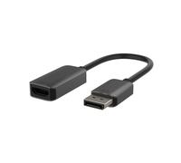 Belkin Adaptateur DisplayPort vers HDMI AVC011 DP 1.2 vers HDMI 2.0 4K60Hz HDR10 Noir 0,22 m