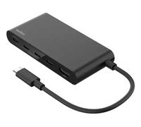 Belkin AVC021HQBK hub & concentrateur USB Type-C 10000 Mbit/s Noir