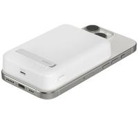 Belkin Batterie externe BoostCharge Pro 10 000 mAh Qi2 Compatible MagSafe Support intégré Blanche